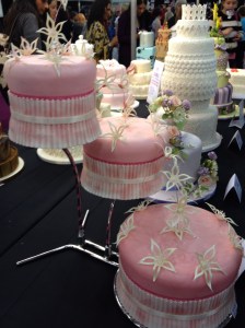 Cake International pink cake