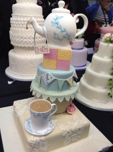 Cake International teapot cake