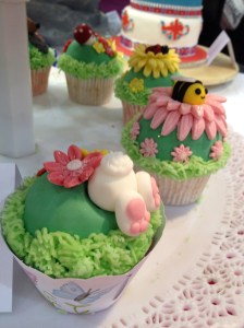 Cake International rabbit cupcake