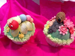 Cake International wildlife cupcake