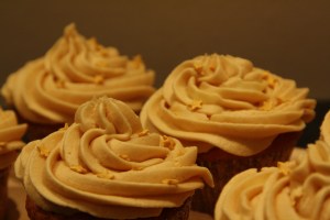 Caramel cupcake